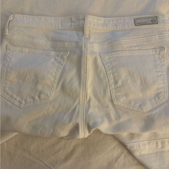 NWOT AG The Legging Ankle Supper Skinny White Jean. Size 30R. - Picture 7 of 15